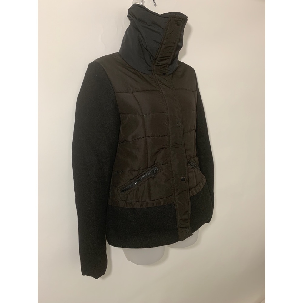 Kenneth Cole brown and black winter Jacket